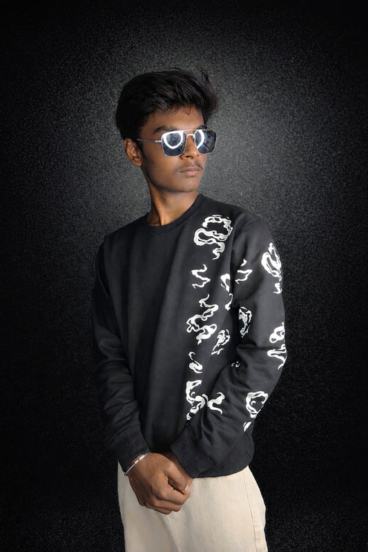 SMOKEY- Printed Sweat-Shirt