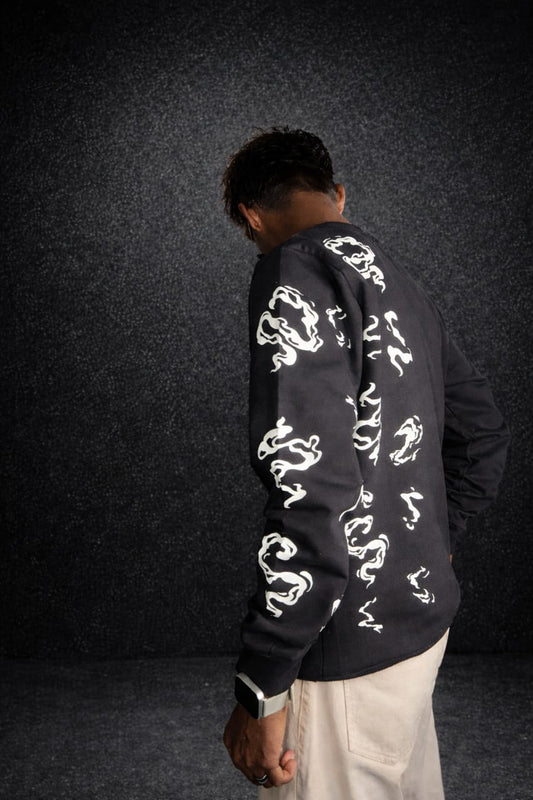 SMOKEY- Printed Sweat-Shirt